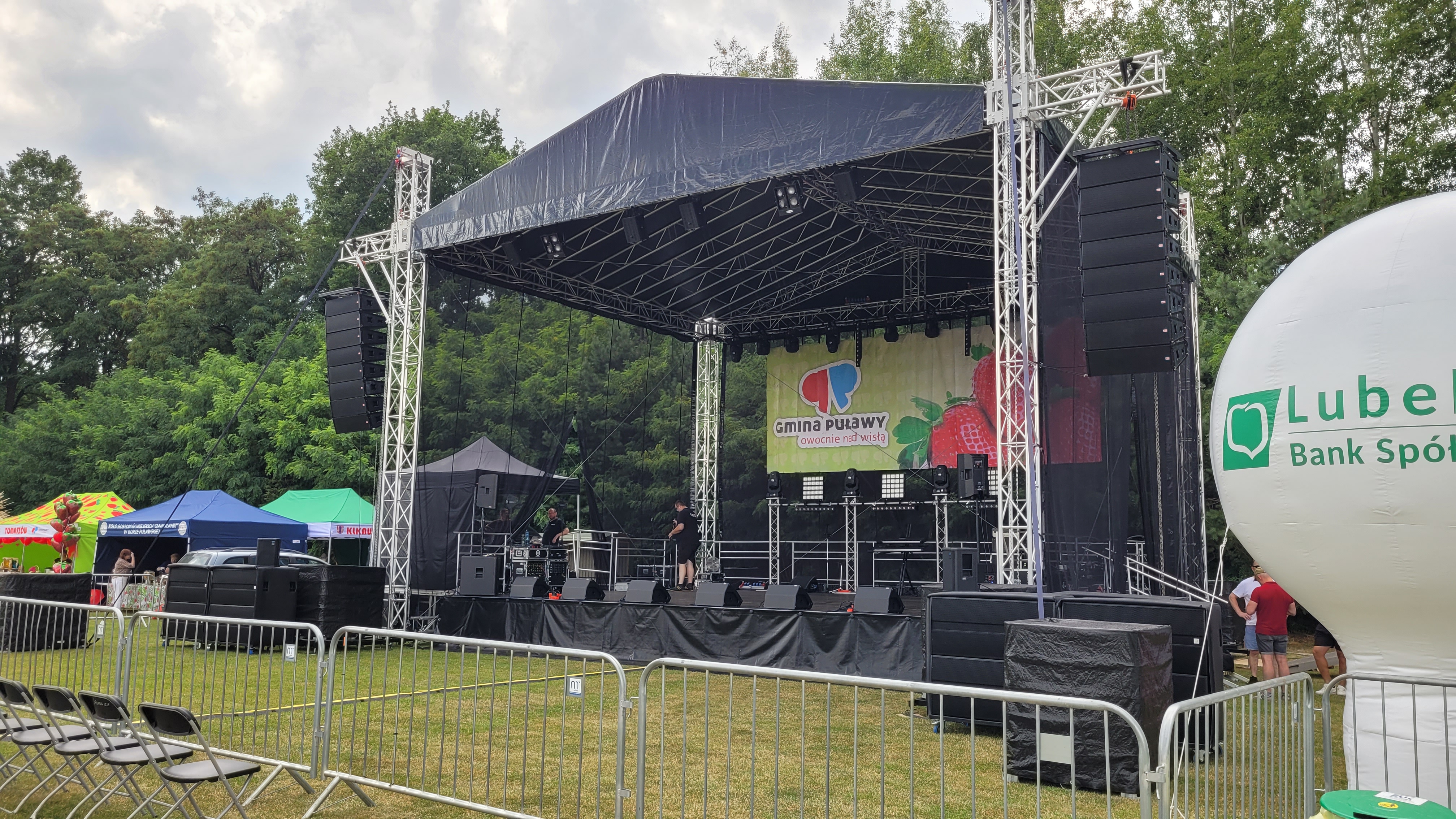 Scena główna - konstrukcja sceniczna JTE